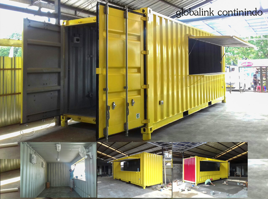 Container Modifikasi (Cafe) 20 FT 